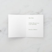 精神的なバースデー・カードの一体感 カード (内部)