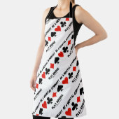 精神的な体操選手の橋遊に4つのカードスーツを着ている エプロン (インサイチュ)