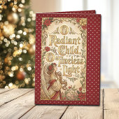 精神的な冬の祝福 カード