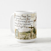 精神的な名言 聖歌 セラミックマグ コーヒーマグカップ (正面左)