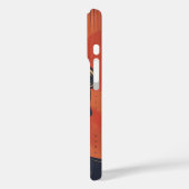 精神的な問題で目をつぶった大統領 Case-Mate iPhoneケース (裏面 / 左)