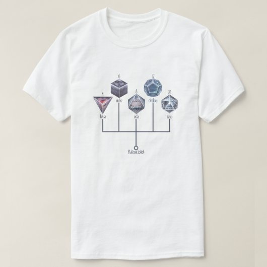 精神的な固体 Tシャツ (デザイン正面)