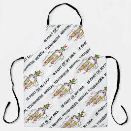 精神的な強靭性は私のDNA生物学のユーモアの一部である エプロン