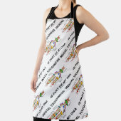 精神的な強靭性は私のDNA生物学のユーモアの一部である エプロン (インサイチュ)