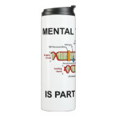 精神的な強靭性は私のDNA生物学のユーモアの一部である タンブラー (回転左)