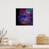 精神的な明瞭度 ポスター (キッチン)