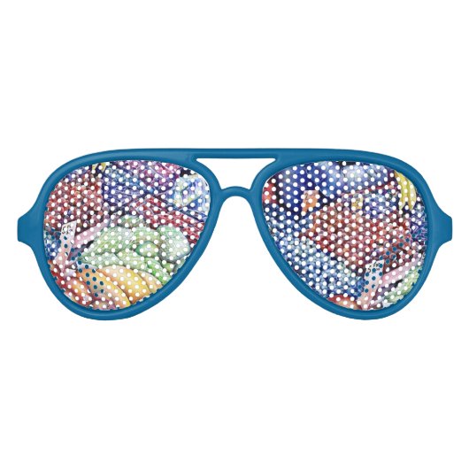 精神的な消費に限って アビエーターサングラス (正面)