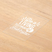 精神的な生活の証し 信仰と恵みの名言 アクリル招待状 (レイダウン)