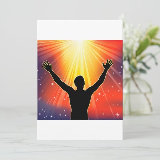 精神的な男の招待 招待状 (スタンド正面)