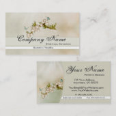 精神的な蝶名刺 名刺 (正面/裏面)