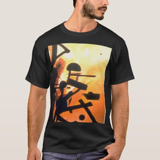 精神的な魔法 Tシャツ (正面)