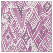 精神的なFRIGGINのダイヤモンドの紫色の種族のイカット ファブリック (クローズアップ)