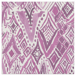 精神的なFRIGGINのダイヤモンドの紫色の種族のイカット ファブリック