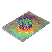 精神的なTyedye ノートブック (左側)