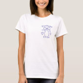 精神的にイタリア コケッティー ボウ カスタム デスティネーション Tシャツ (正面)