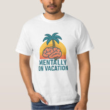 精神的にバケーション中 – リラックスTシャツ