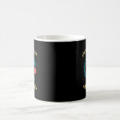 精神的に不在中の引用 - 現代の職場ストレス コーヒーマグカップ (中央)
