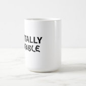 精神的に不安定 コーヒーマグカップ (中央)