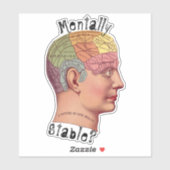 精神的に安定した輪郭シール シール (シート)