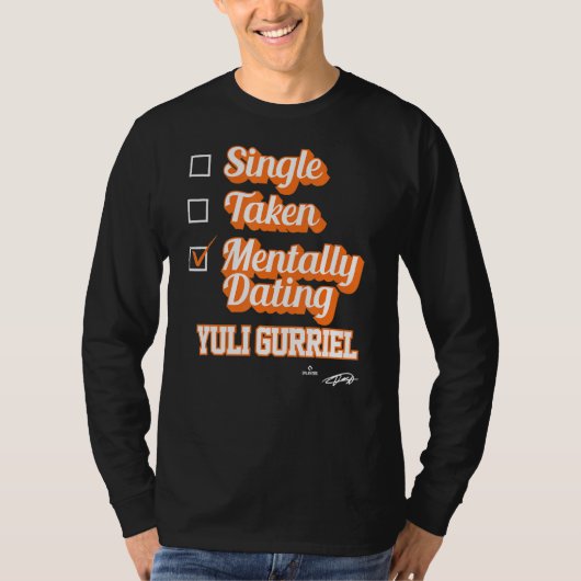 精神的に独身のデートすることユリ・グリュエルを服用 Tシャツ (正面)