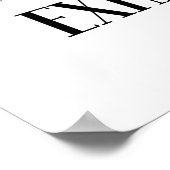 精神的に疲れている ポスター (角)