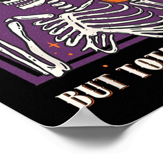 精神的に病気だが完全に寒いハロウィーンの衣装S ポスター (角)