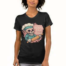 精神的に砂糖を焼くスカルを持おもしろいつ