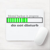 精神的バックアップが進行中。応答不可 マウスパッド (マウス)