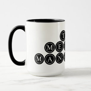 精神的マニフェストコーヒーマグ マグカップ