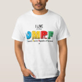 精神的混乱が私の合言葉だ Tシャツ (正面)