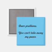 精神的素晴らし引用文磁石 マグネット (正面/裏面)