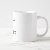 精神科ナースは愚かだ ジャンボコーヒーマグカップ (右)