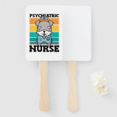 精神科ナース犬愛国ナースの日 ハンドファン (正面&裏面)