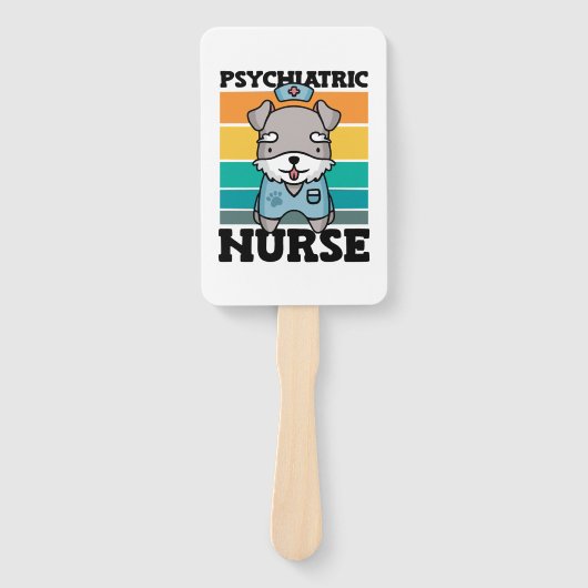 精神科ナース犬愛国ナースの日 ハンドファン (正面)