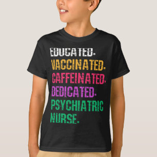 精神科ナース精神科看護精神保健保育園 Tシャツ
