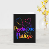 精神科ナース週間RN精神保健看護Sc カード (黄色い花)
