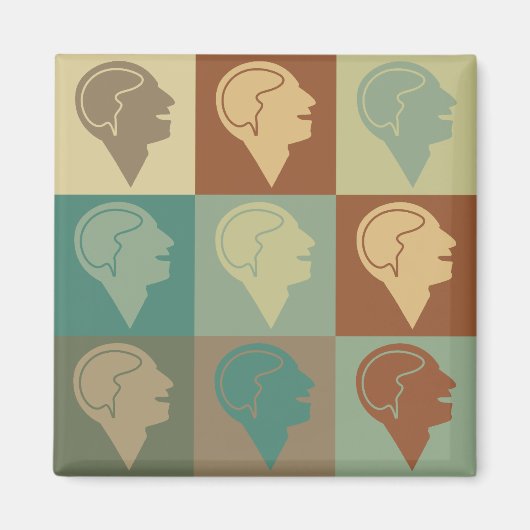 精神科ポップ・アートの学 マグネット (正面)