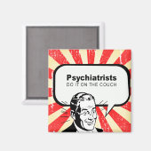 精神科医がソファでそれをする マグネット (正面/裏面)