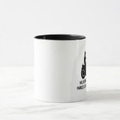 精神科医のオフィスの外で駐車されるオートバイ マグカップ (中央)