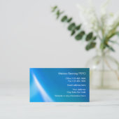 精神科医のシンプルな設計 名刺 (スタンド正面)