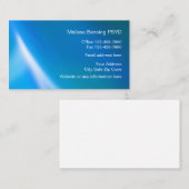 精神科医のシンプルな設計 名刺 (正面/裏面)