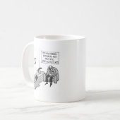 精神科医の料金スケジュール コーヒーマグカップ (正面左)