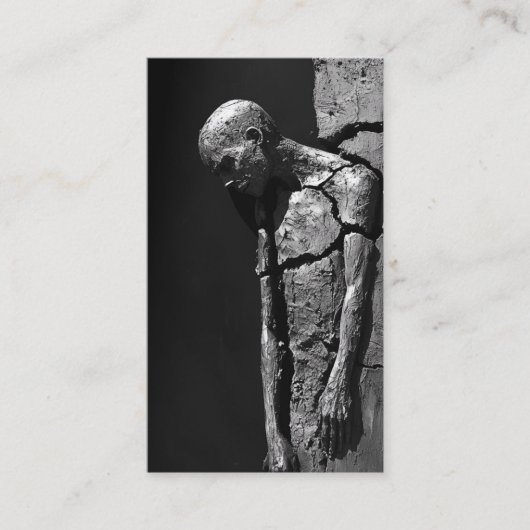 精神科医の精神衛生医モダン医 名刺 (正面)