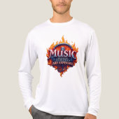 精神科医は高いから音楽がある  トライブレンドＴシャツ (正面)