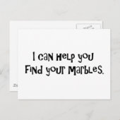 精神科医へのギフト ポストカード (正面/裏面)