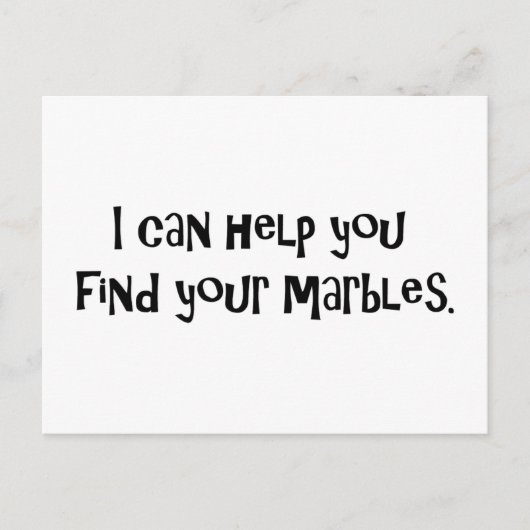 精神科医へのギフト ポストカード (正面)