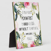 精神科医サンキュー引用文ギフトアイディア フォトプラーク (側面)