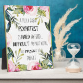 精神科医サンキュー引用文ギフトアイディア フォトプラーク (側面)