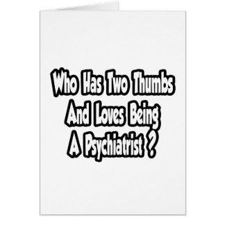 精神科医ジョーク…親指