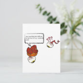 精神科医ゾンビおもしろい サンキューカード (スタンド正面)